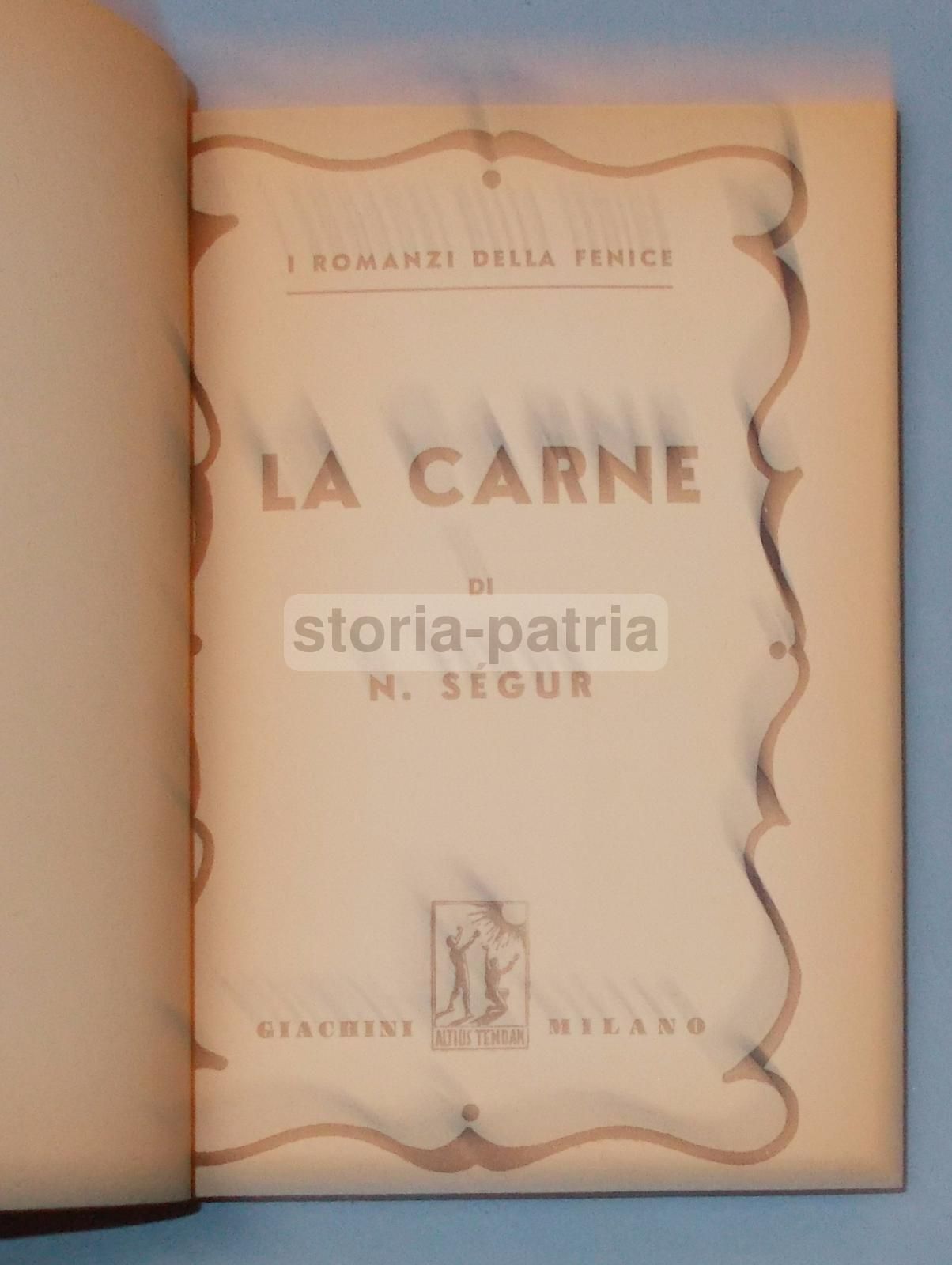 La Carne Di N. Segur (1952): Romanzo Erotico E Viaggio In Italia