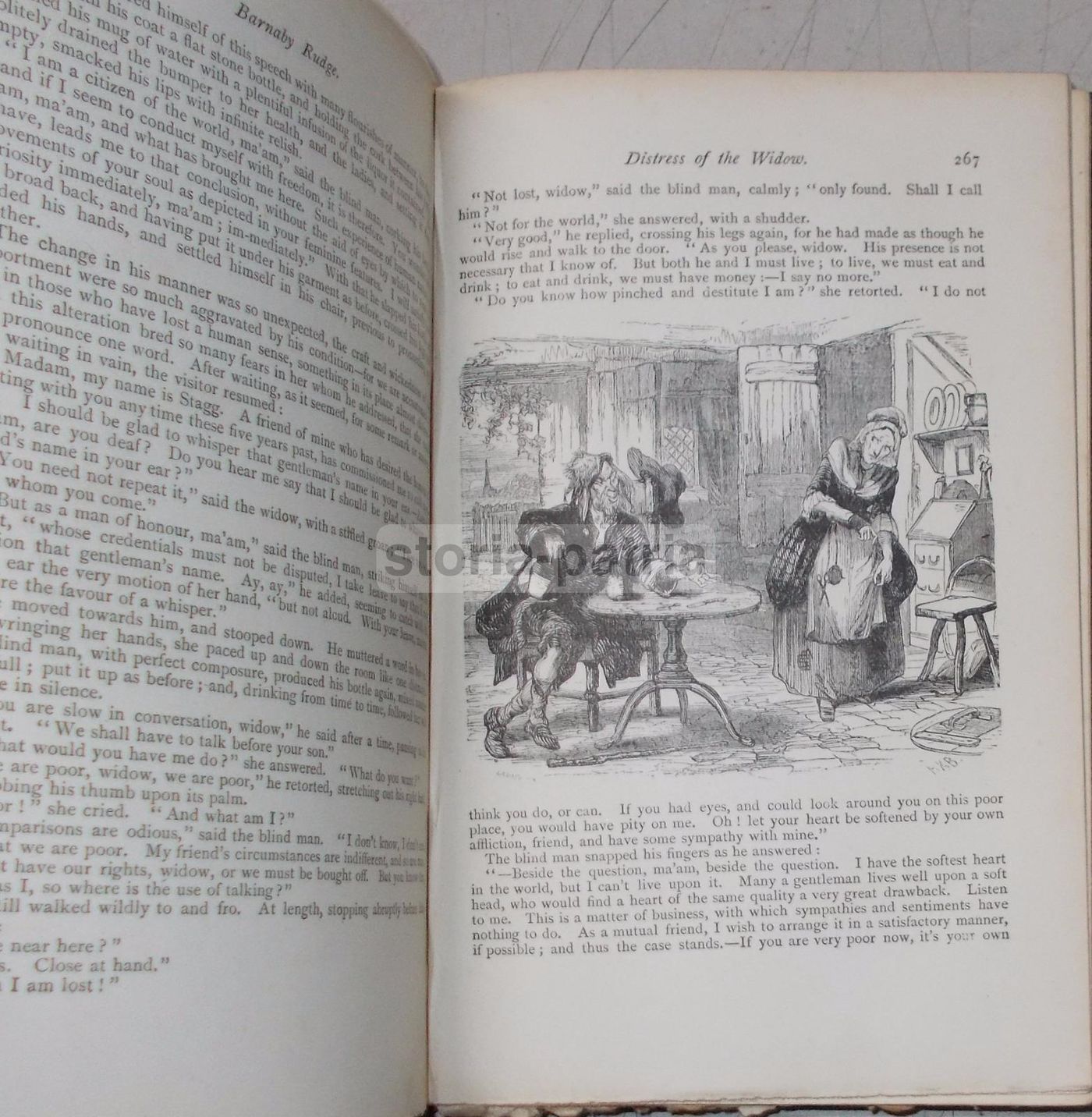 Barnaby Rudge. Charles Dickens. Edizione Illustrata Chapman & Hall