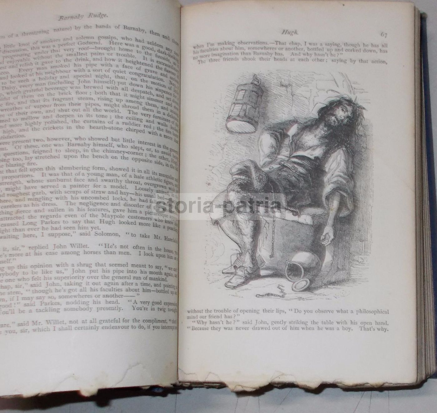 Barnaby Rudge. Charles Dickens. Edizione Illustrata Chapman & Hall