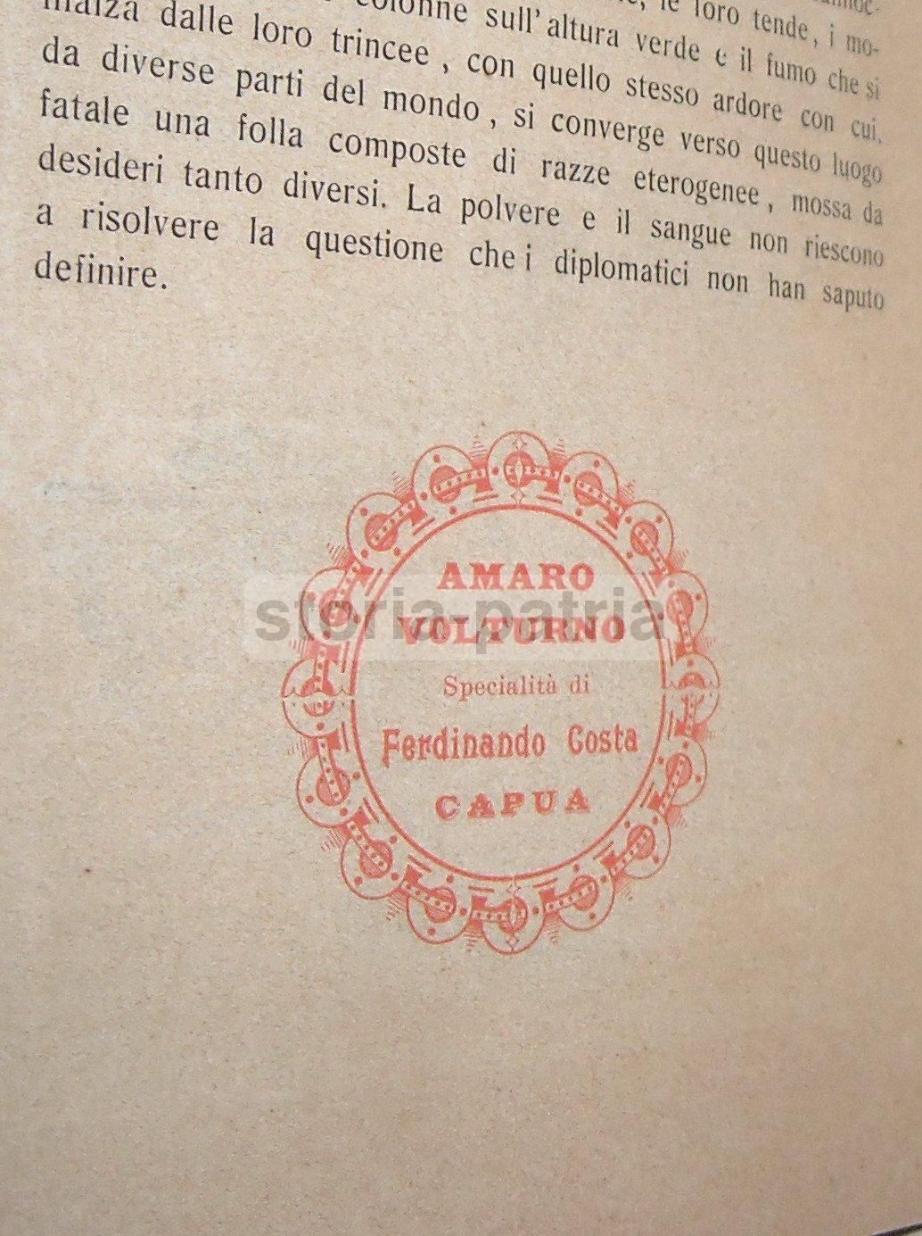 Tolstoi: Sebastopoli. Napoli, Paperi, 1903. Rara Edizione Pubblicitaria.