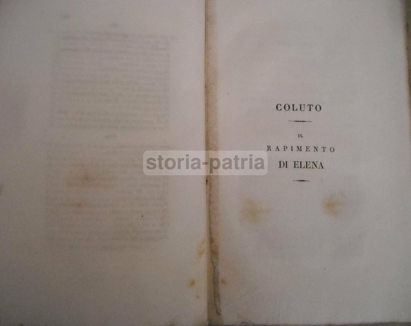 Il Rapimento Di Elena E Ero E Leandro, Baccio Dal Borgo, 1837