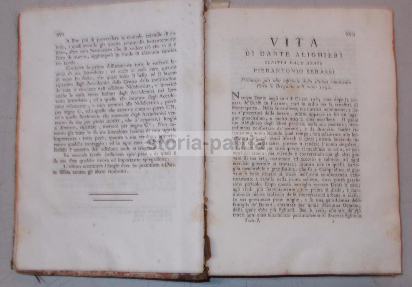 Divina Commedia Di Dante Alighieri, Inferno, Roma, 1791, Fulgoni, Serassi