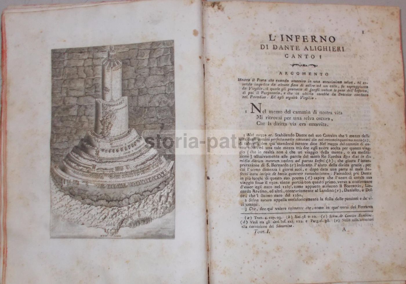 Divina Commedia Di Dante Alighieri, Inferno, Roma, 1791, Fulgoni, Serassi
