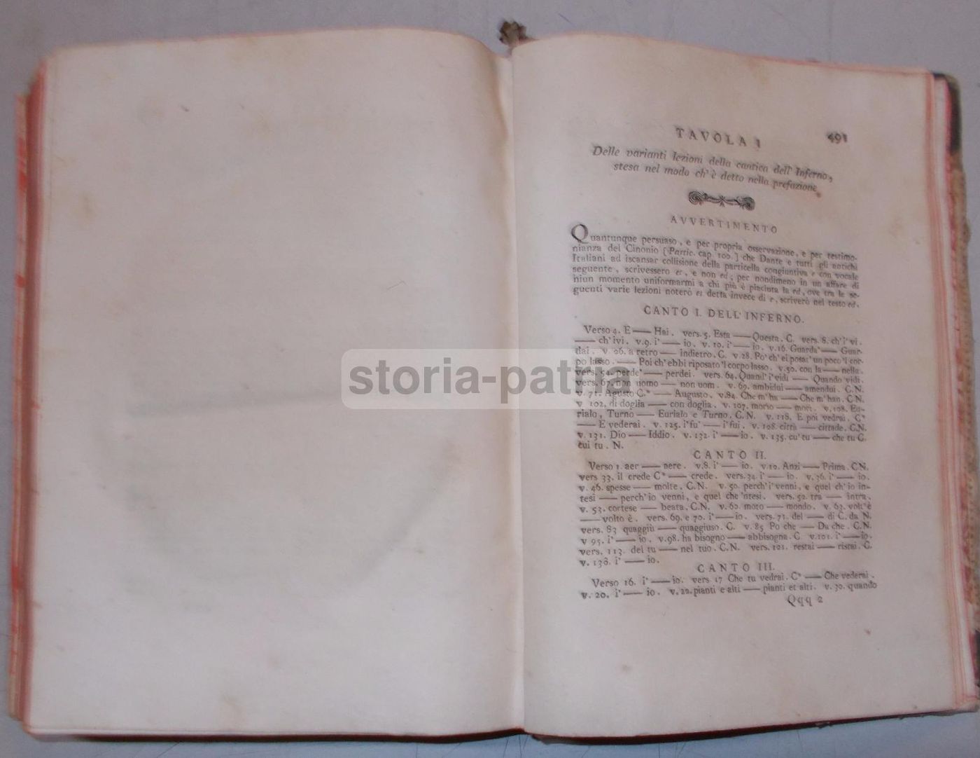 Divina Commedia Di Dante Alighieri, Inferno, Roma, 1791, Fulgoni, Serassi