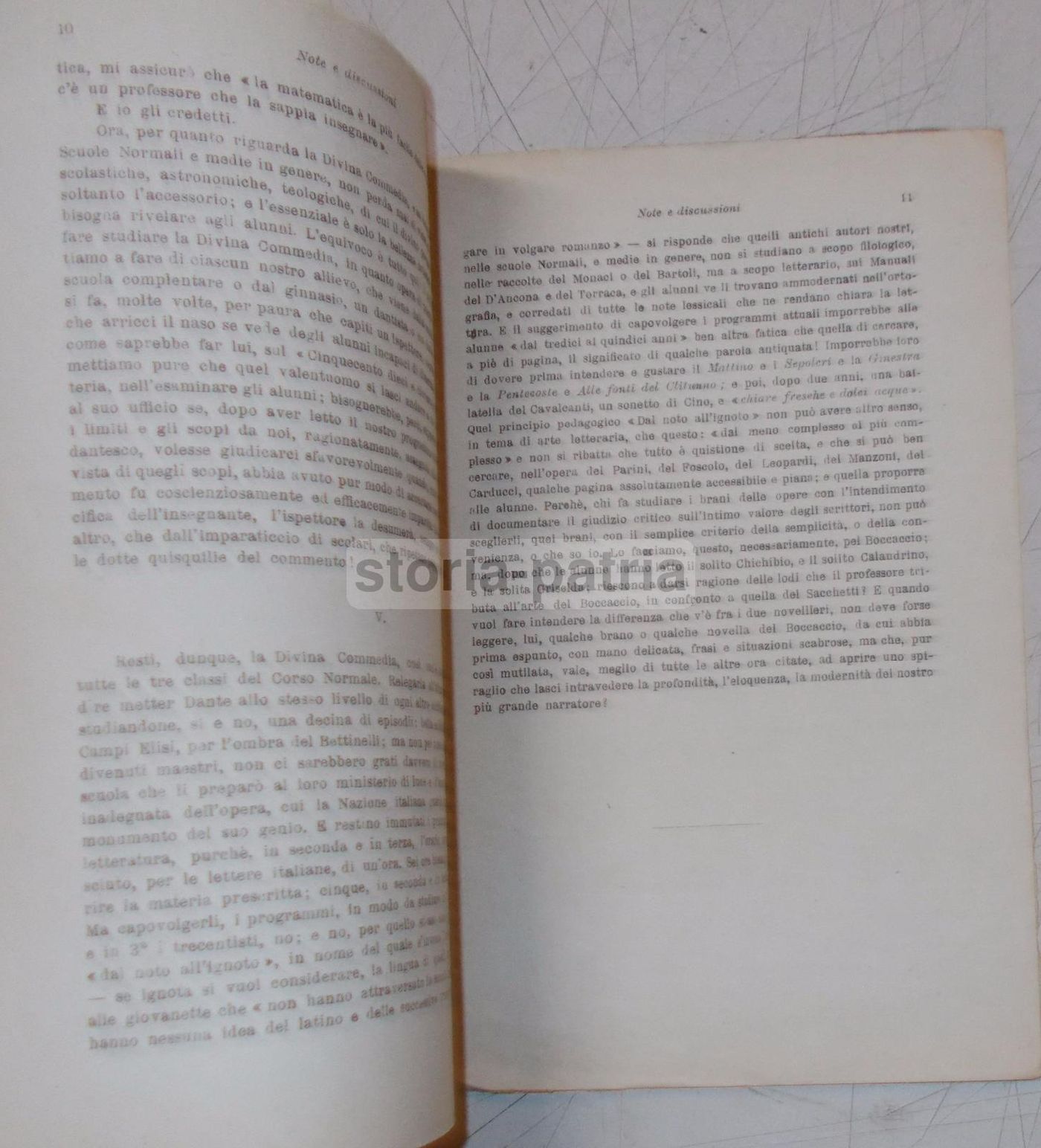 Dante E Le Lettere Italiane Nella Scuola Normale Femminile, 1919