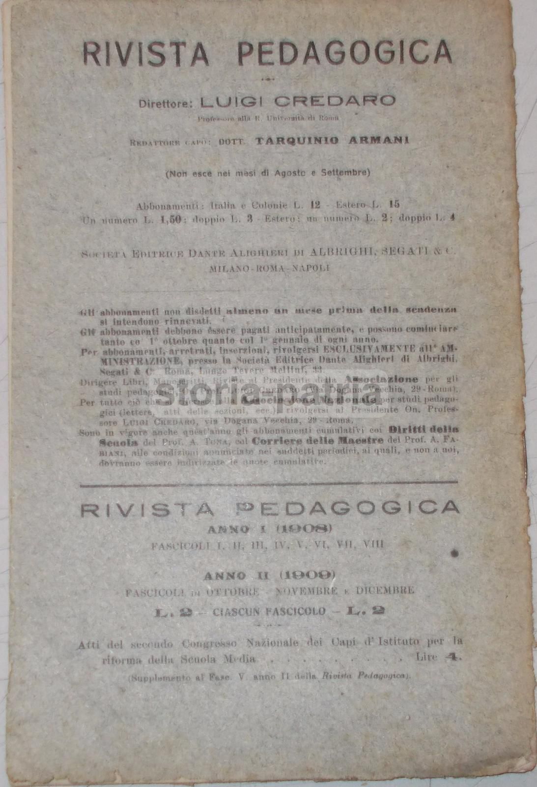 Dante E Le Lettere Italiane Nella Scuola Normale Femminile, 1919