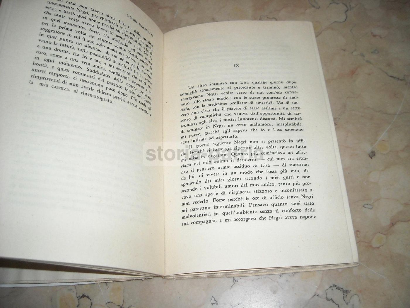 Un'Amicizia Difficile Di Libero Bigiaretti, Prima Edizione 1945