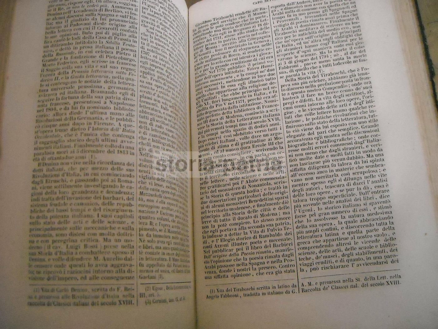 Storia Della Letteratura Italiana   Giuseppe Maffei   Napoli, 1853