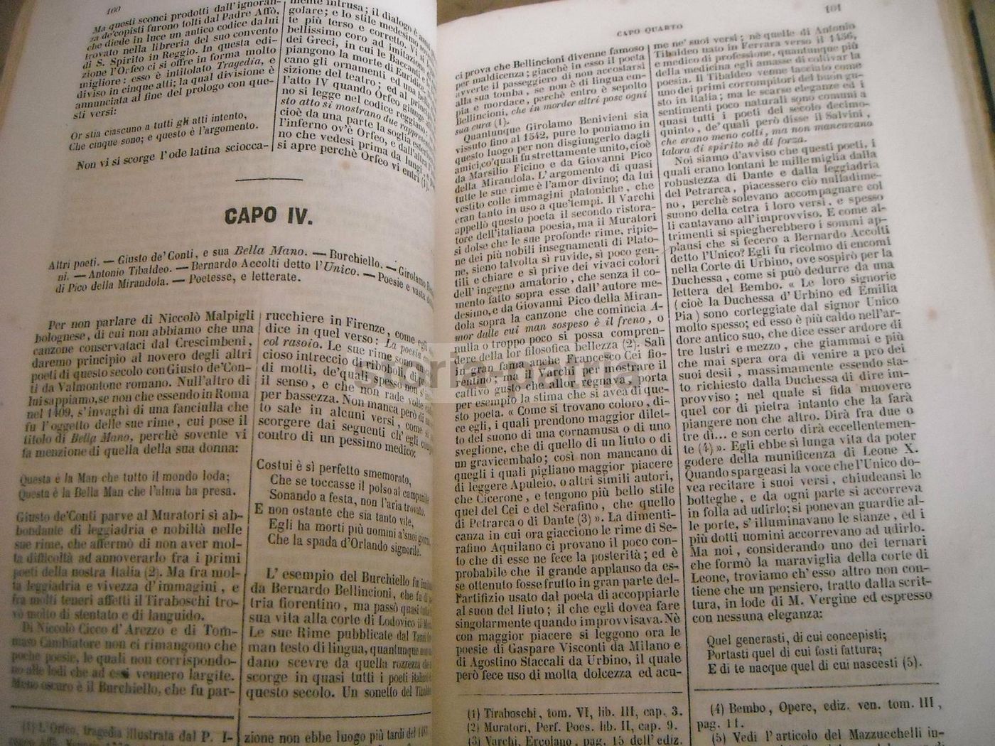 Storia Della Letteratura Italiana   Giuseppe Maffei   Napoli, 1853