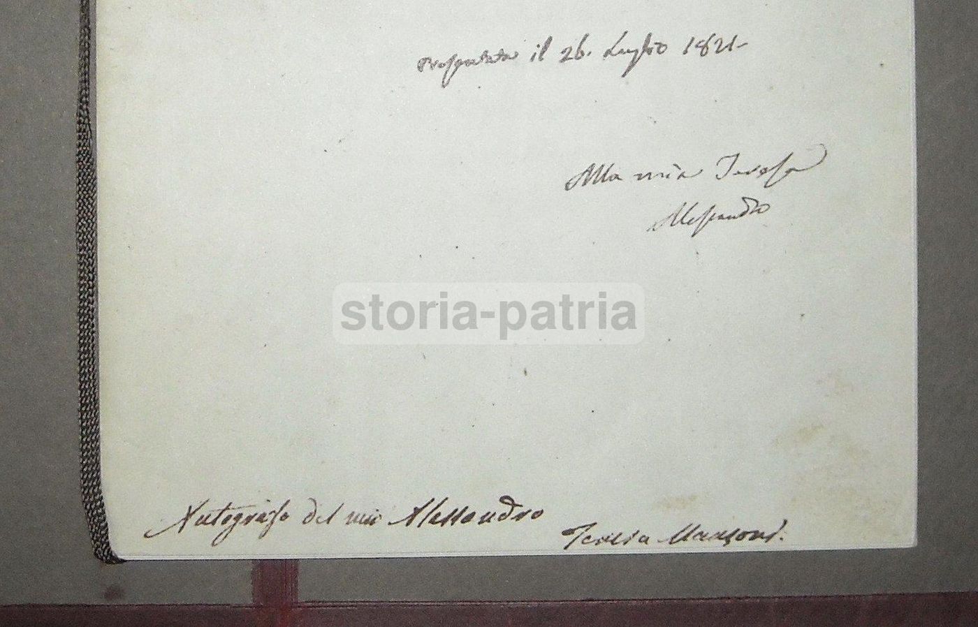 Il Cinque Maggio Di Alessandro Manzoni, Edizione Anastatica Anni '50