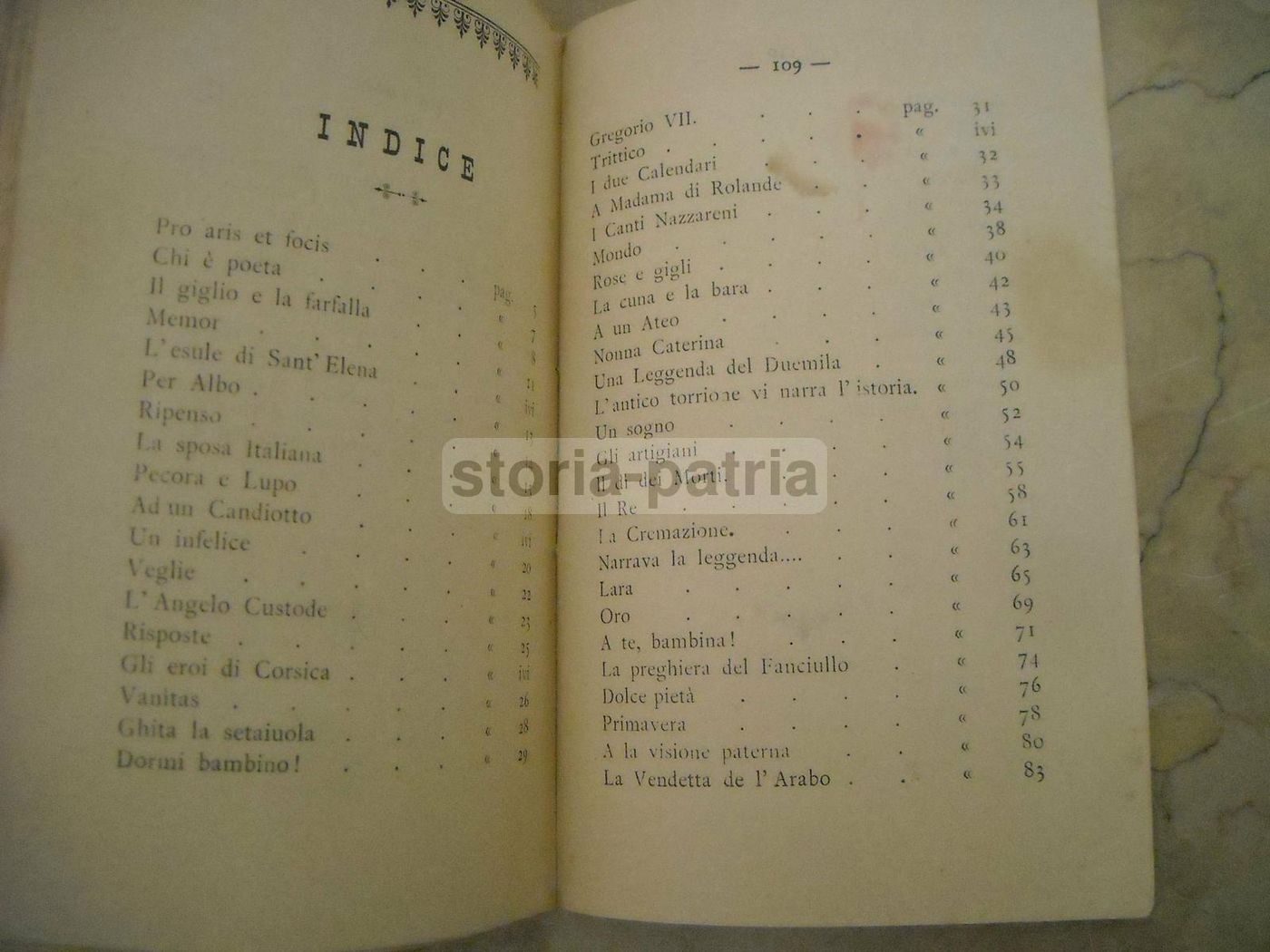 Ada Fiorenza: Pro Aris Et Focis (1901)   Poesia E Componimenti   Gatteo