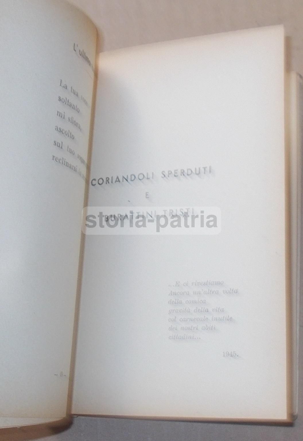 Dove I Sogni Vanno A Morire Di Claudio Sabatini 1945 Prima Edizione