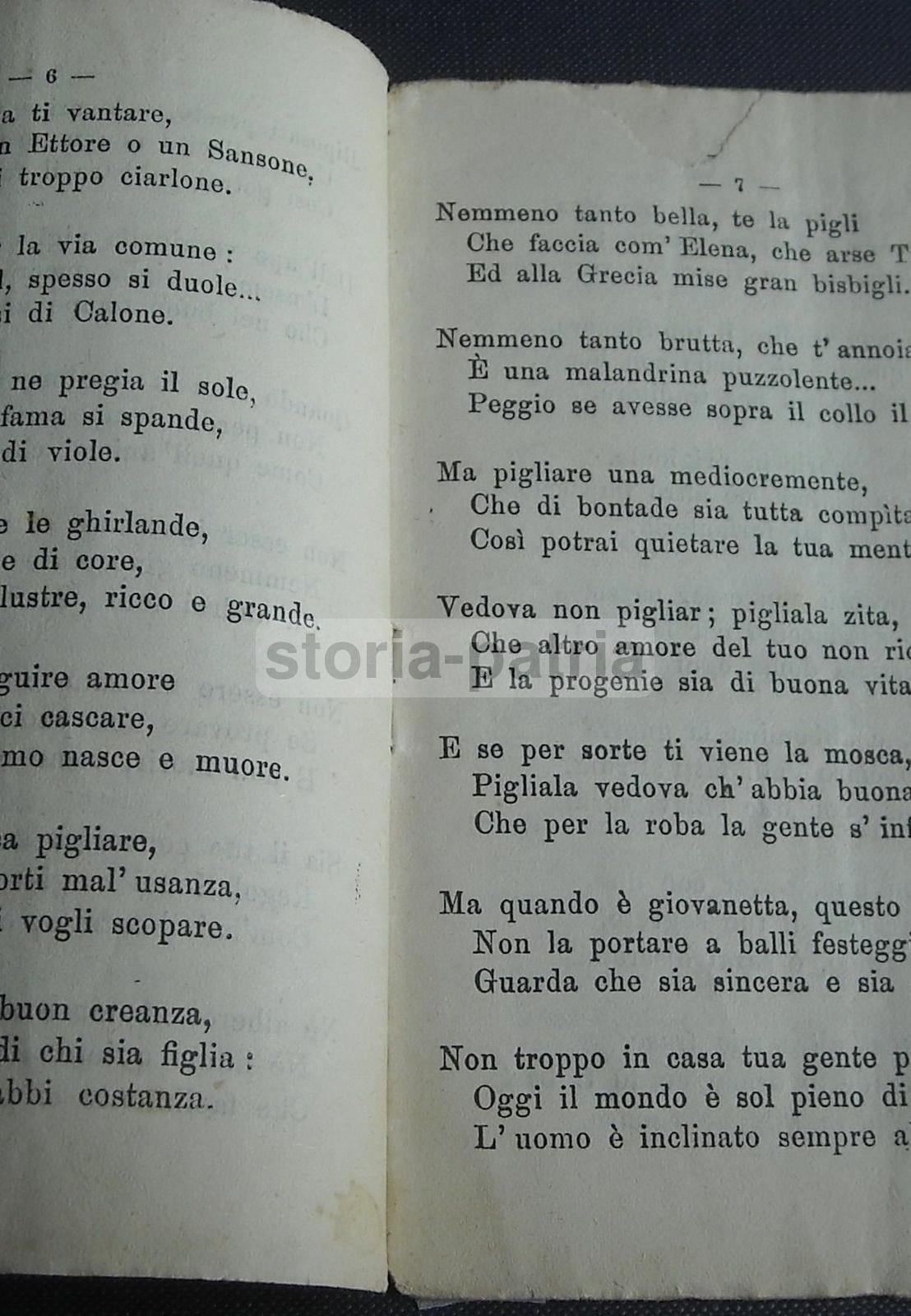 Consigli Di Guidone Padre Di Famiglia, Salani Firenze 1896
