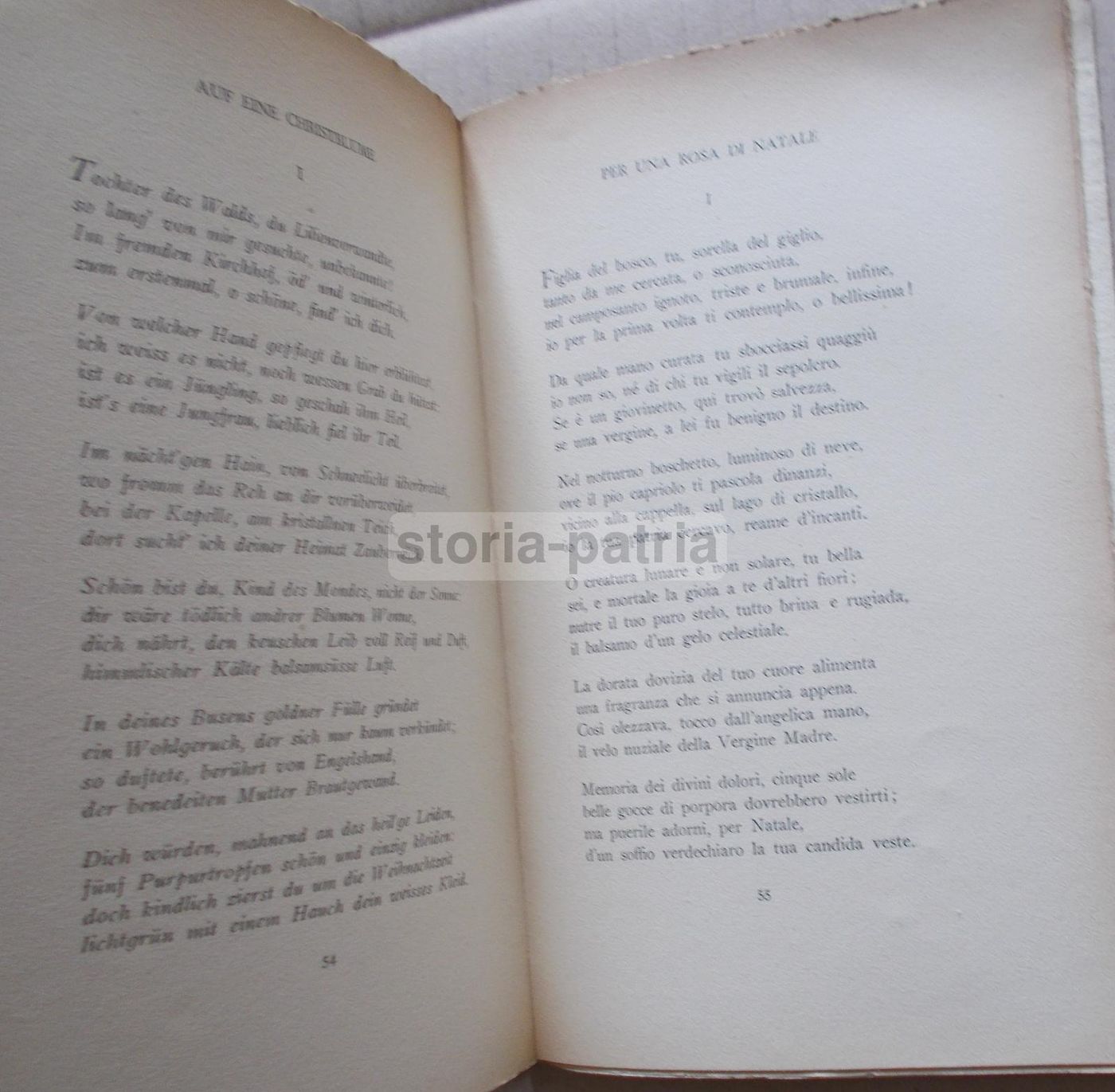 Poesie Di Eduard Mörike, Edizione Cederna Milano 1948, Testo Bilingue