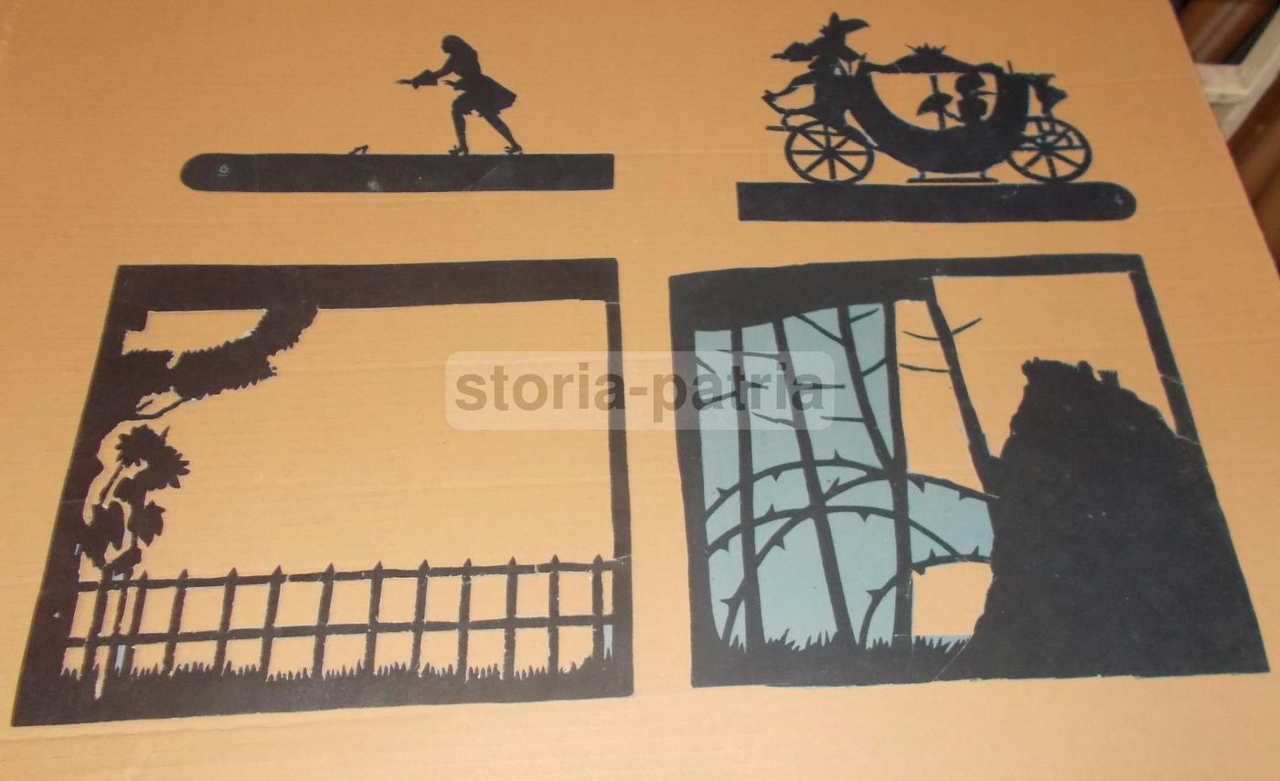 Teatro Delle Ombre Bompiani: Cenerentola E La Bella Addormentata, Anni '30