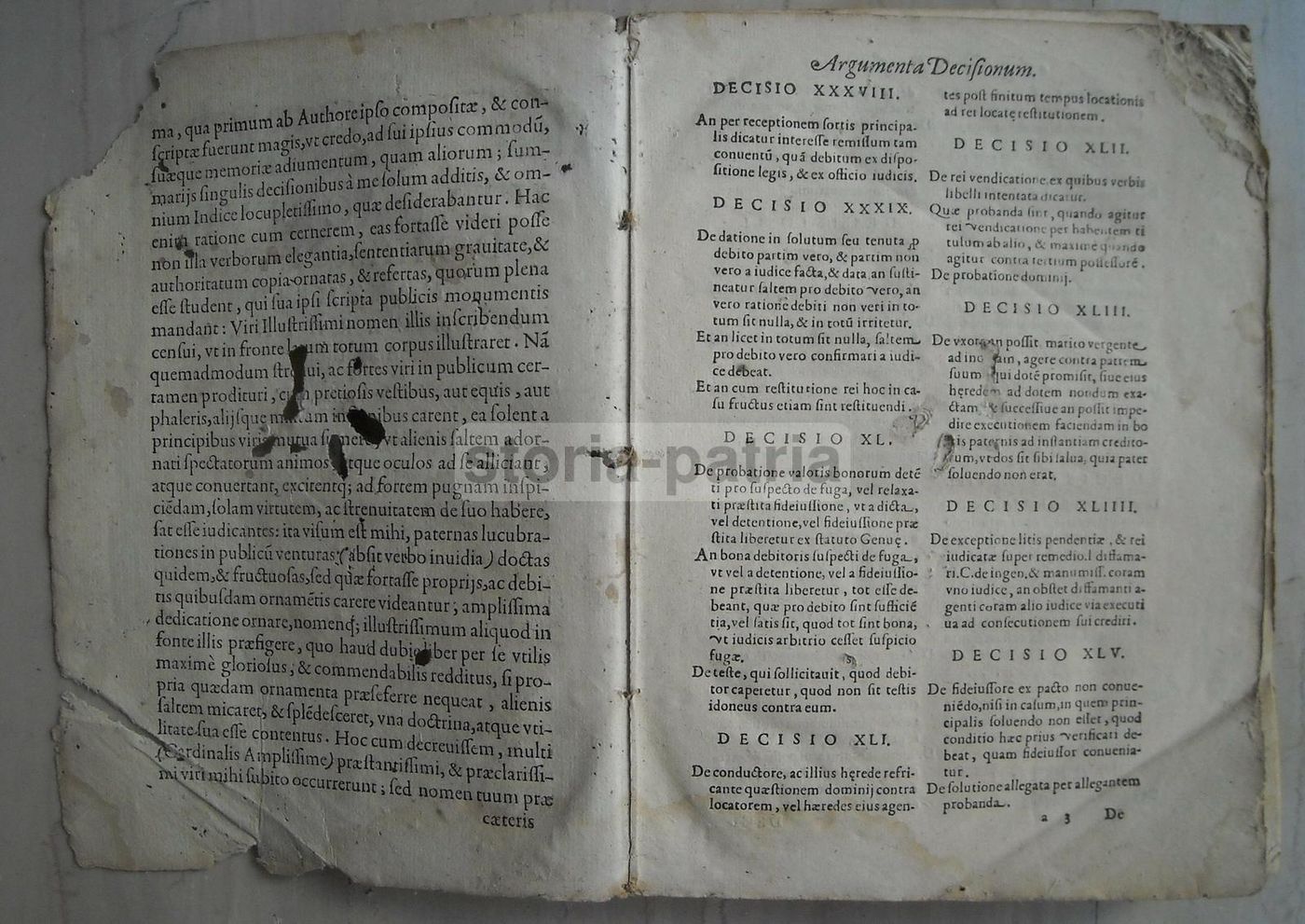 Decisiones Rotae Genuensis Di Flaminio Chartario, Venezia, 1600 Circa