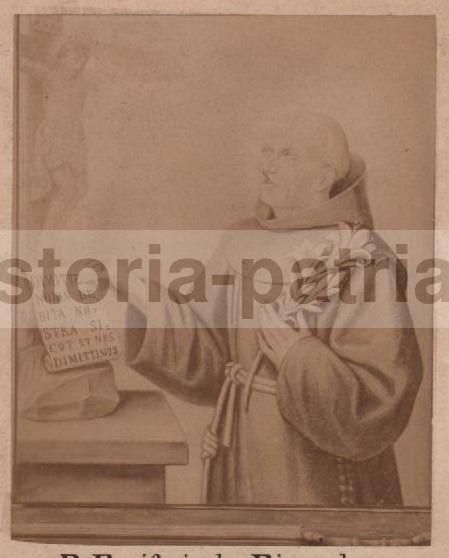Fotografia Antica Beato Bonifacio Da Rivarolo Genova Fine '800