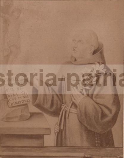 Fotografia Antica Beato Bonifacio Da Rivarolo Genova Fine '800