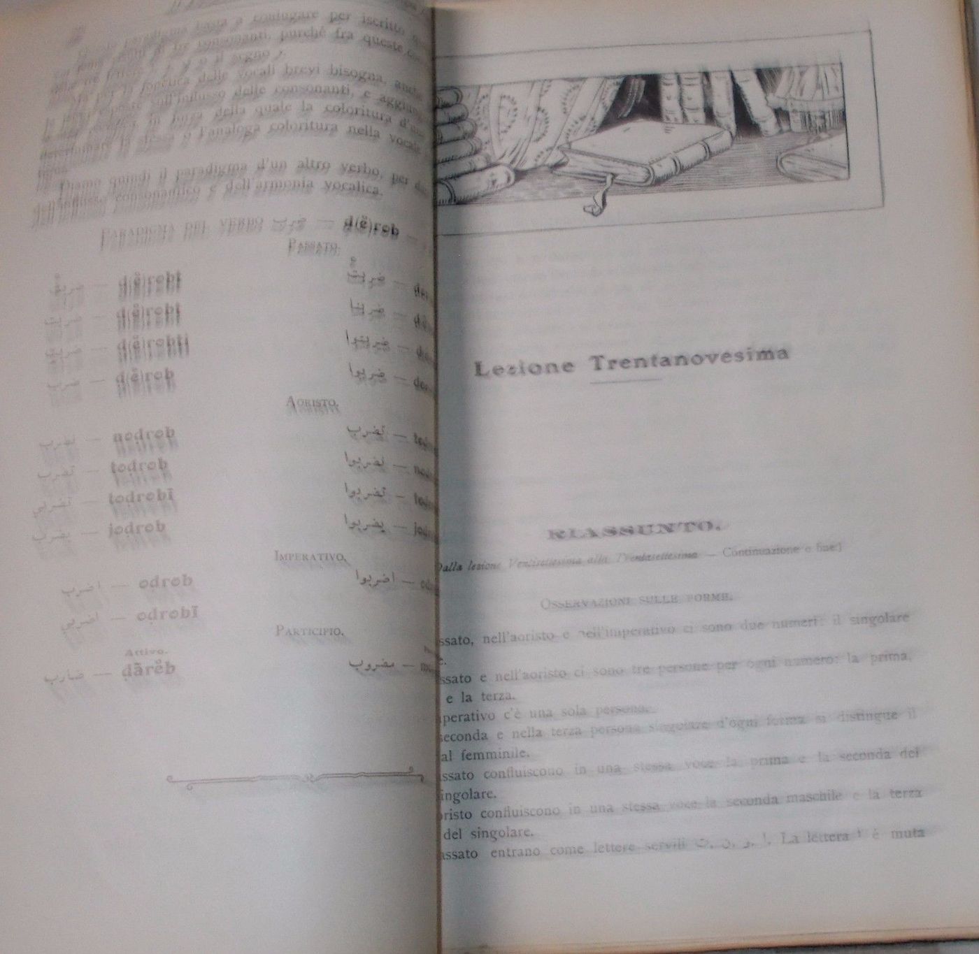 Manuale Lingua Araba Eugenio Levi 1933 Sonzogno Il Poliglotta