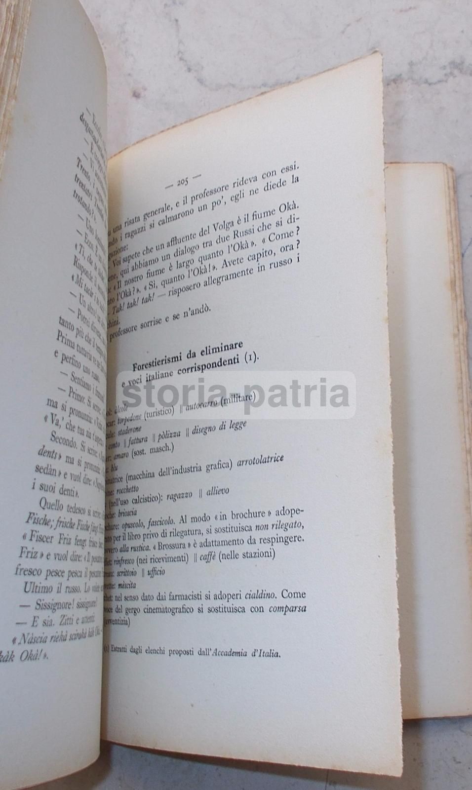 Parole Al Microscopio Di Emilio Garro (1948)   Linguistica Ed Etimologia