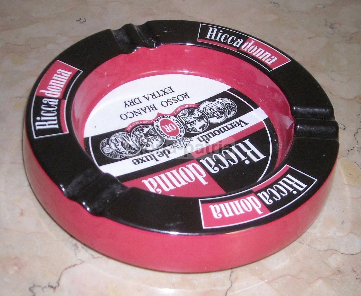 Posacenere Vintage Riccadonna Vermouth Torino Anni '60