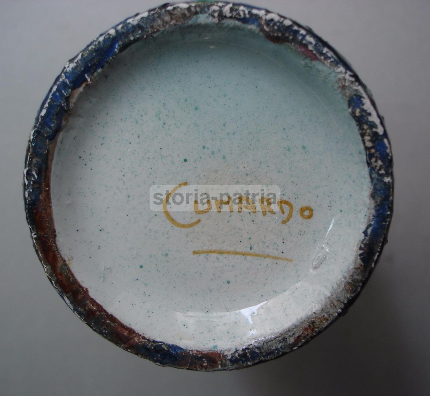 Bottiglia In Ceramica Di Cunardo, Anni '30