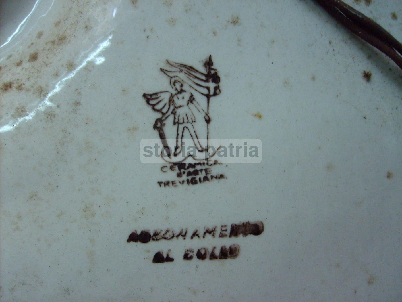 Pannello In Ceramica Pubblicitaria Ganesha Distilleria Pizzolotto