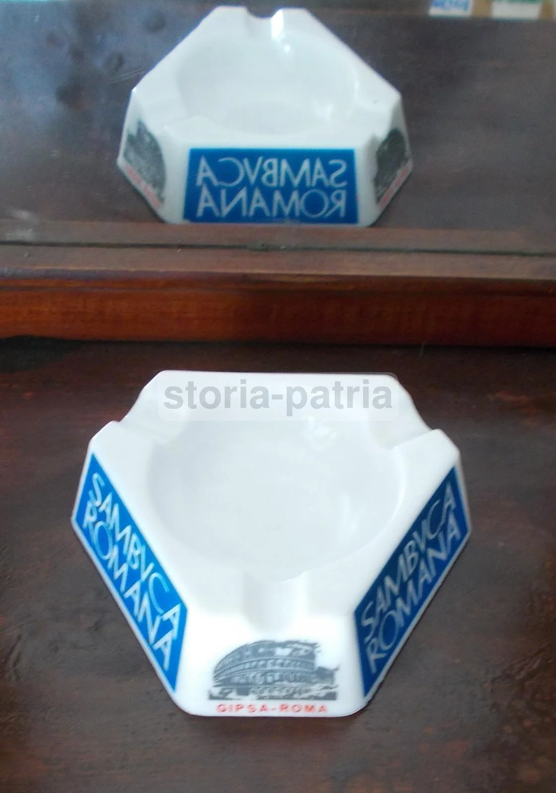 Sambuca Romana Gipsa Colosseo Advertising Ashtray, Vintage