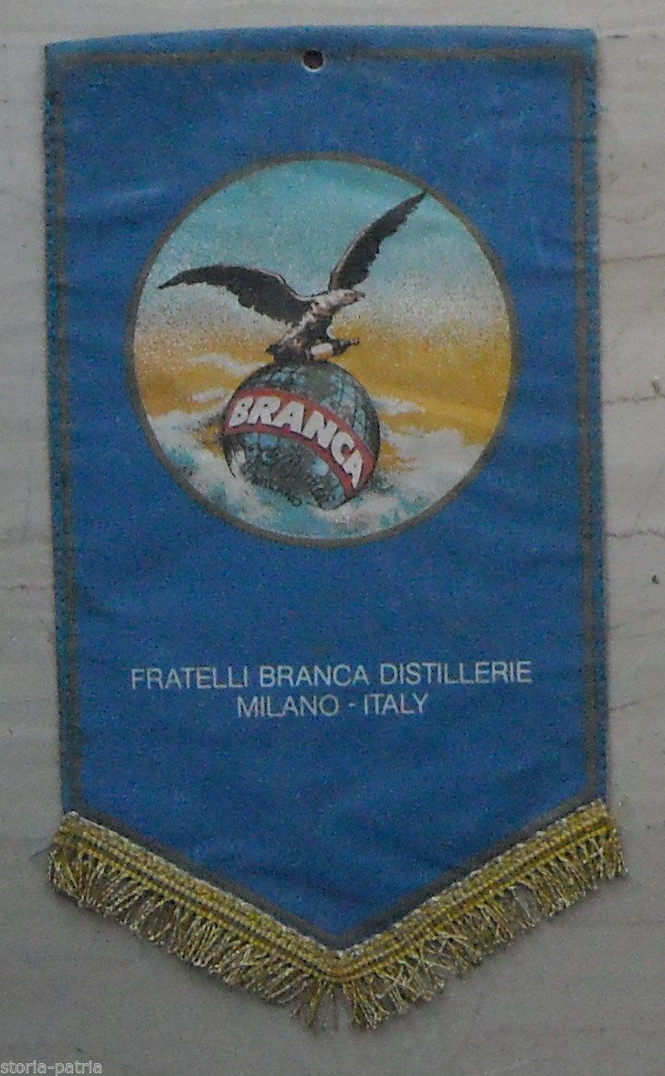 Gagliardetto Pubblicitario Fratelli Branca Milano Anni '30 '40