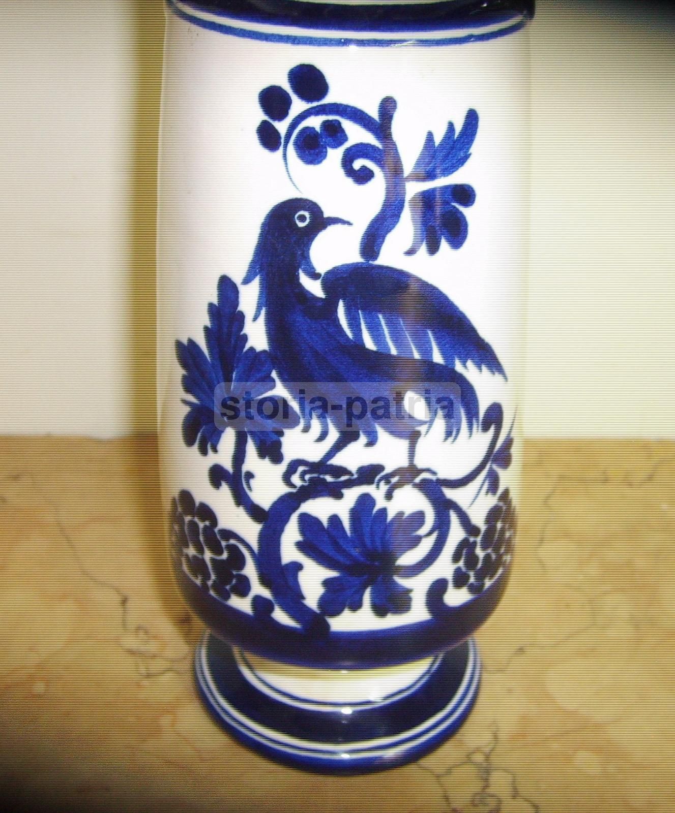 Bottiglia In Ceramica Pubblicitaria Distillerie Pedroni Milano Faenza