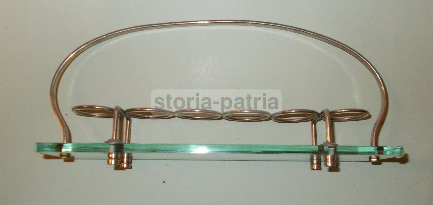 Set 6 Bicchierini Da Liquore E Rosolio Con Vassoio Vintage, Anni '20 '50