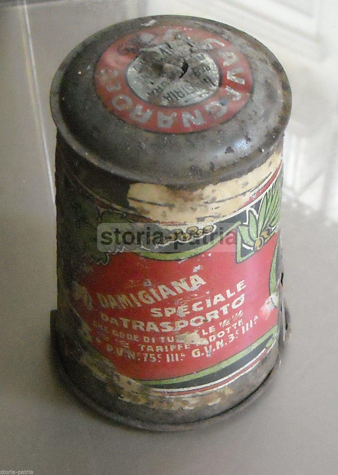 Tappo Pubblicitario Damigiana Cavagnaro Livorno Liberty 1900
