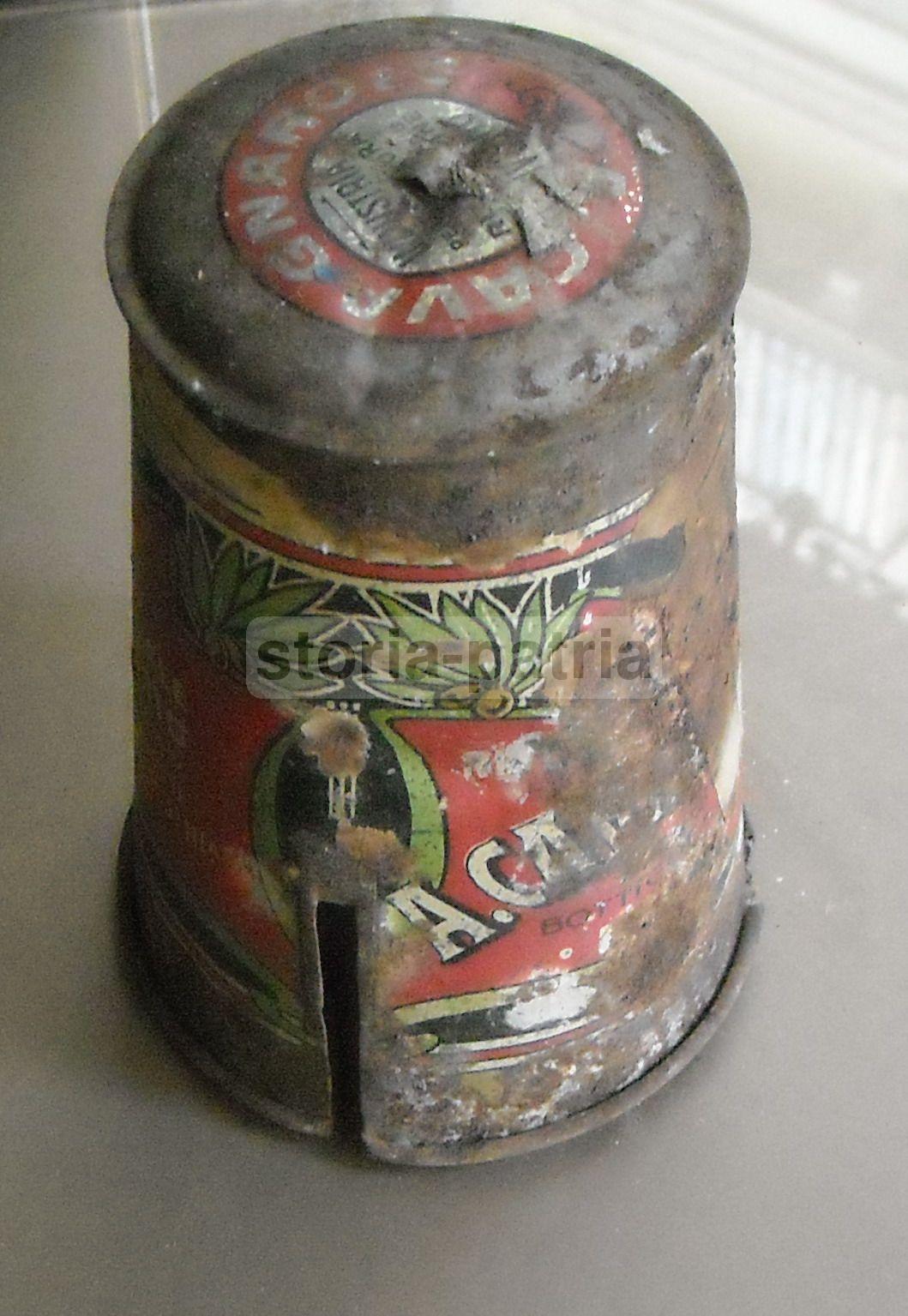 Tappo Pubblicitario Damigiana Cavagnaro Livorno Liberty 1900