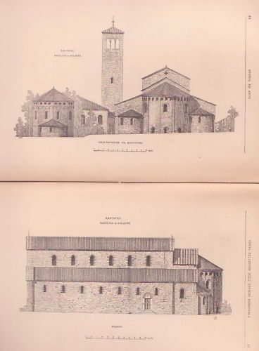 Beltrami Relazione Monumenti Lombardia 1894 95 Milano Rivara