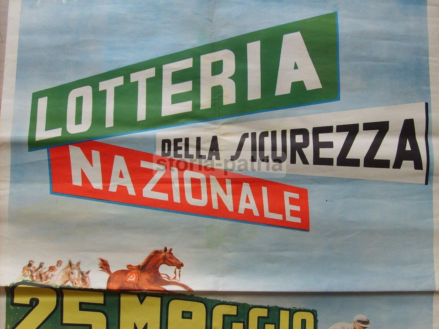 Manifesto Lotteria Democrazia Cristiana, Anni '50, José Fusaro