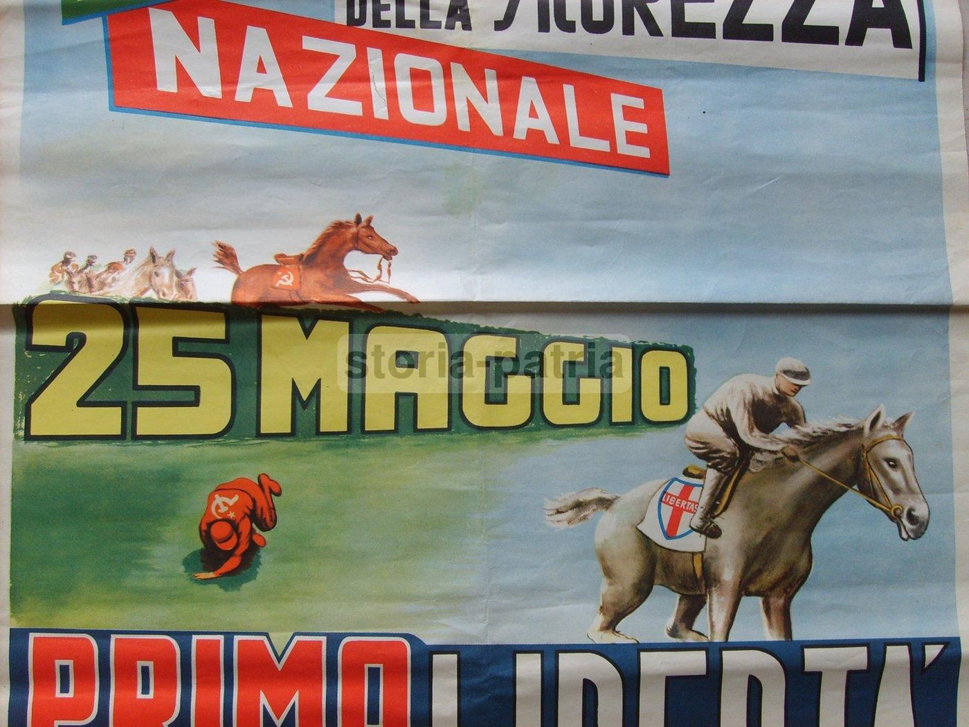 Manifesto Lotteria Democrazia Cristiana, Anni '50, José Fusaro