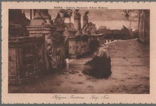 Cartolina Antica: Luigi Nono, Refugium Peccatorum, Primo '900