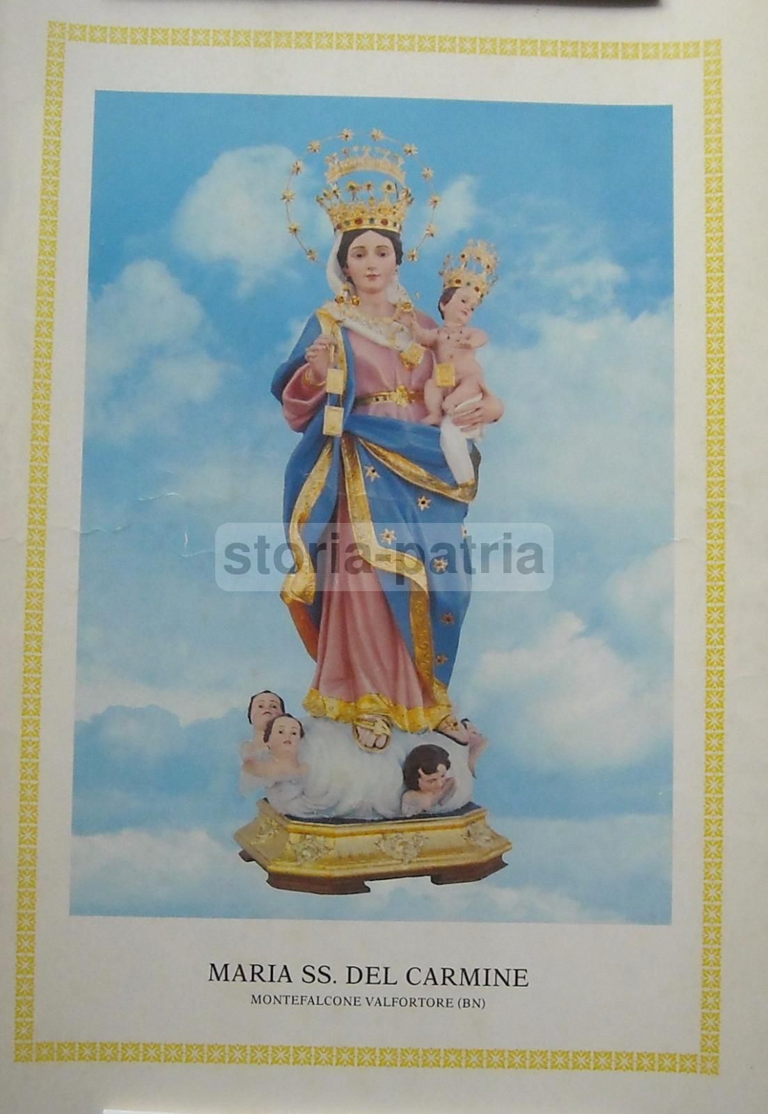 Stampa Maria SS.ma Del Carmine, Montefalcone Valfortore
