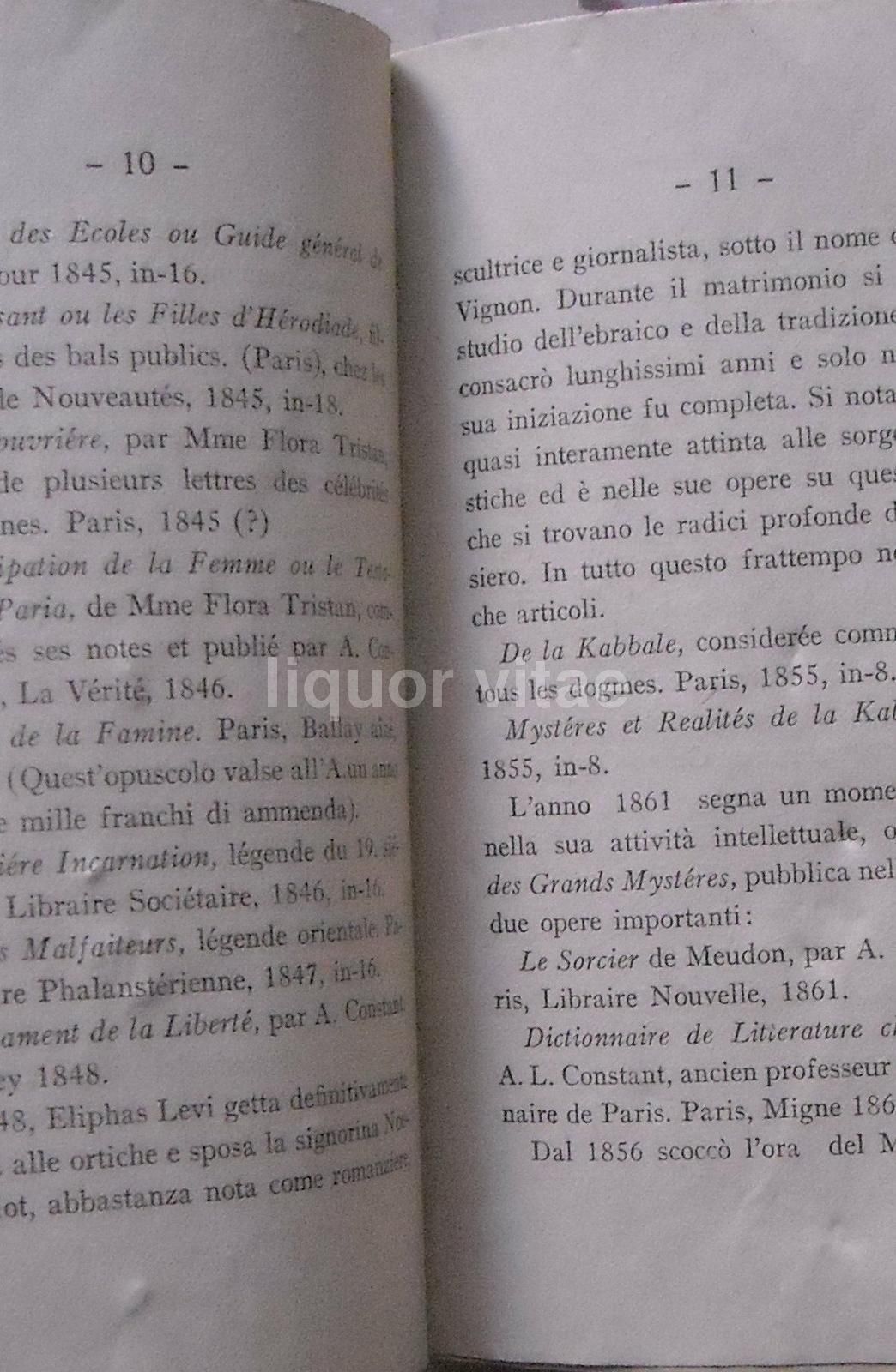 La Magia Delle Campagne, Eliphas Levi, 1922   Rabdomanzia E Stregoneria