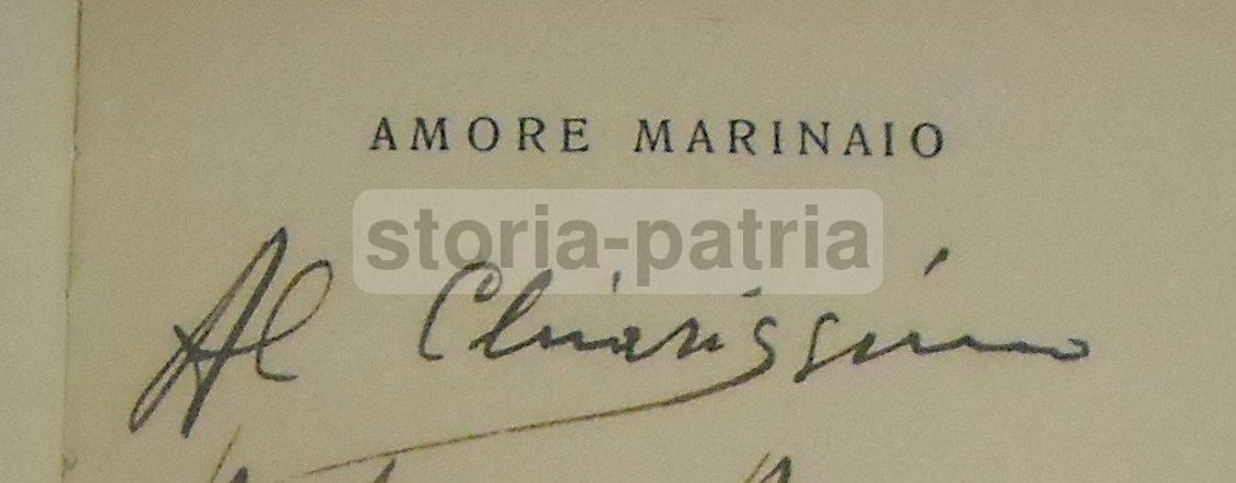 Amore Marinaio, Renato Majolo, 1943. Prima Edizione, Zanocco, Padova