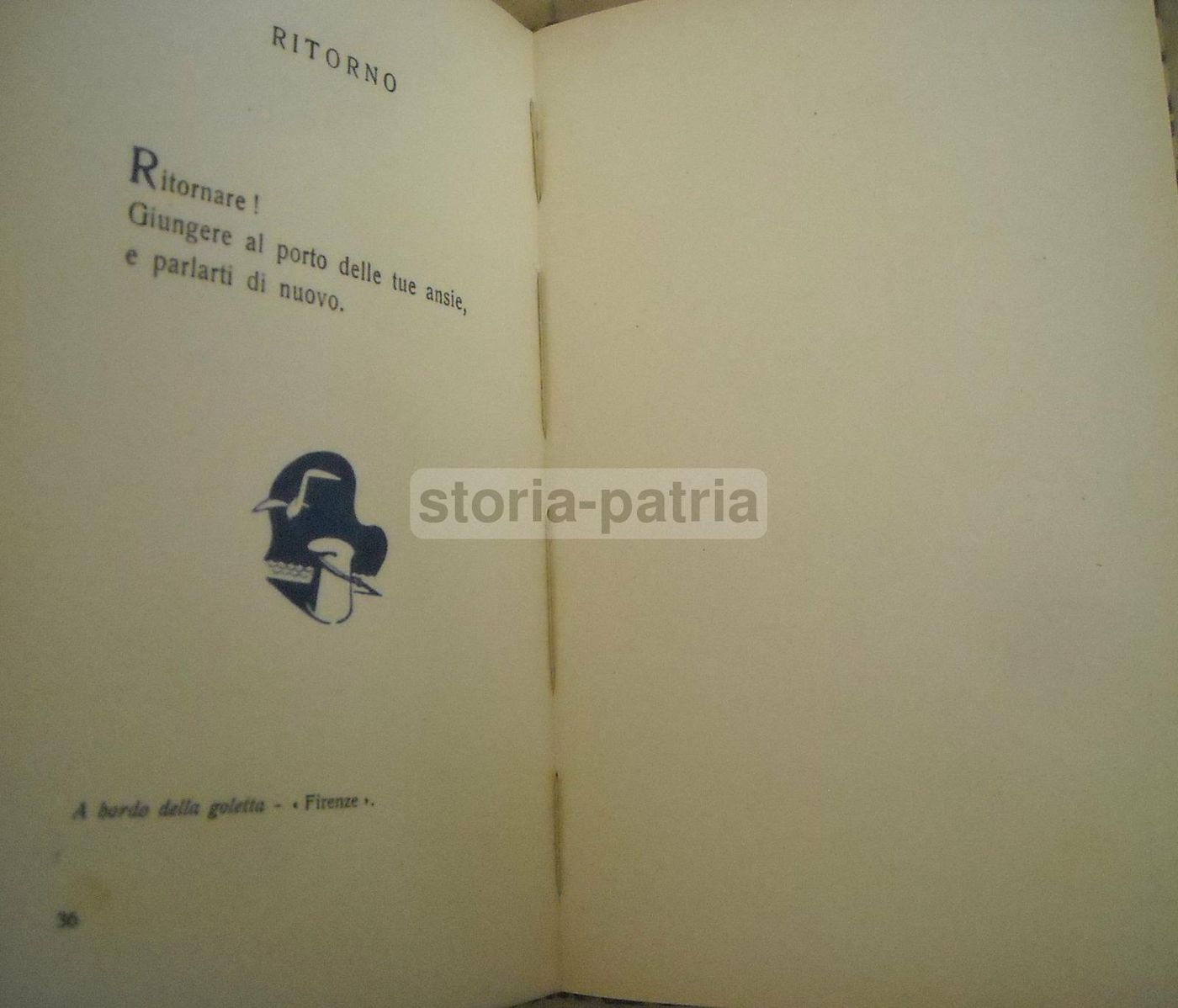 Amore Marinaio, Renato Majolo, 1943. Prima Edizione, Zanocco, Padova