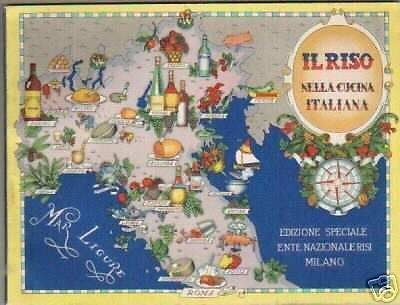 Il Riso Nella Cucina Italiana: Ricettario Illustrato Dell'Ente Nazionale Risi, 1951