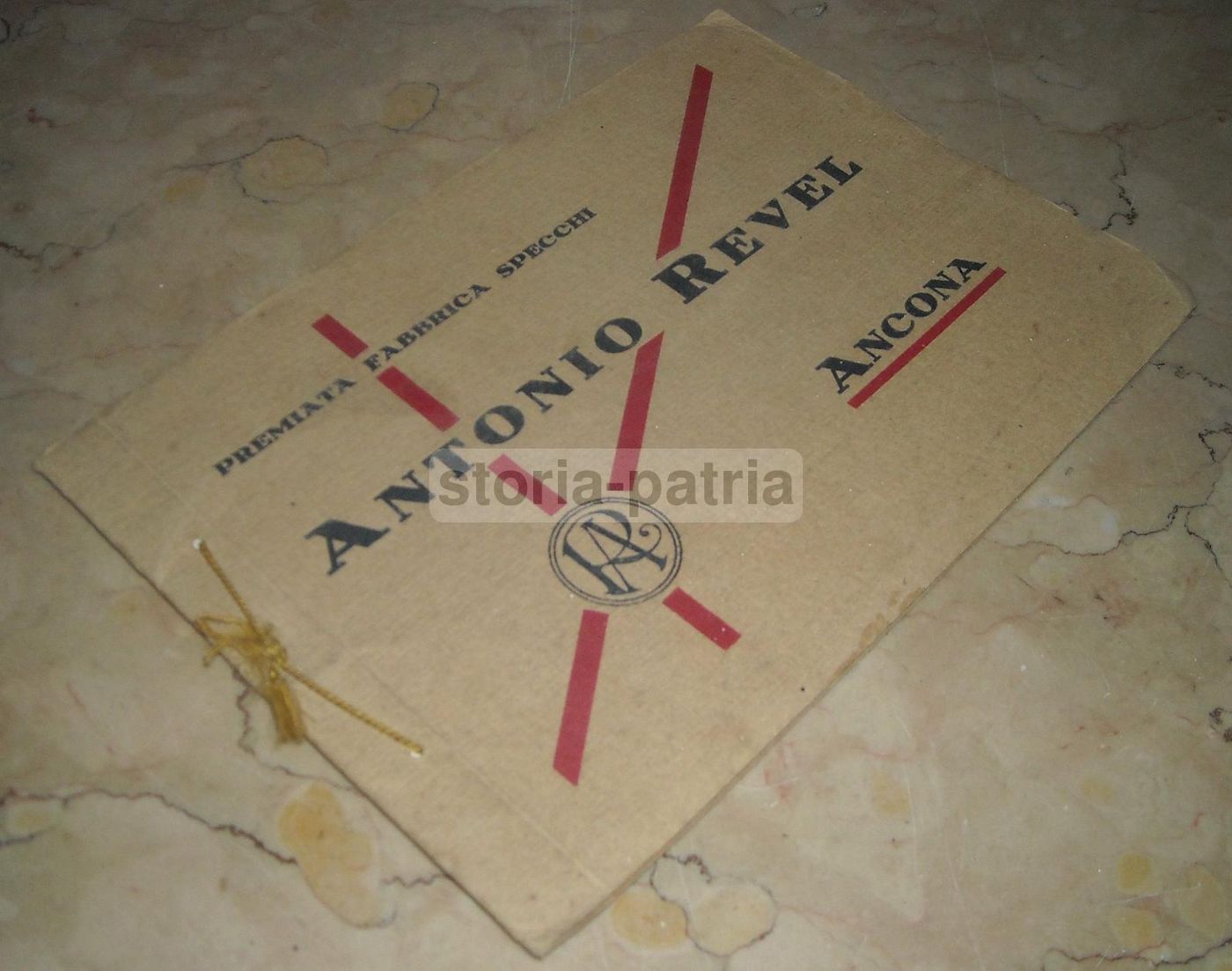 Catalogo Pubblicitario Vetreria Revel, Ancona (anni '30)   Specchi E Vetri Artistici