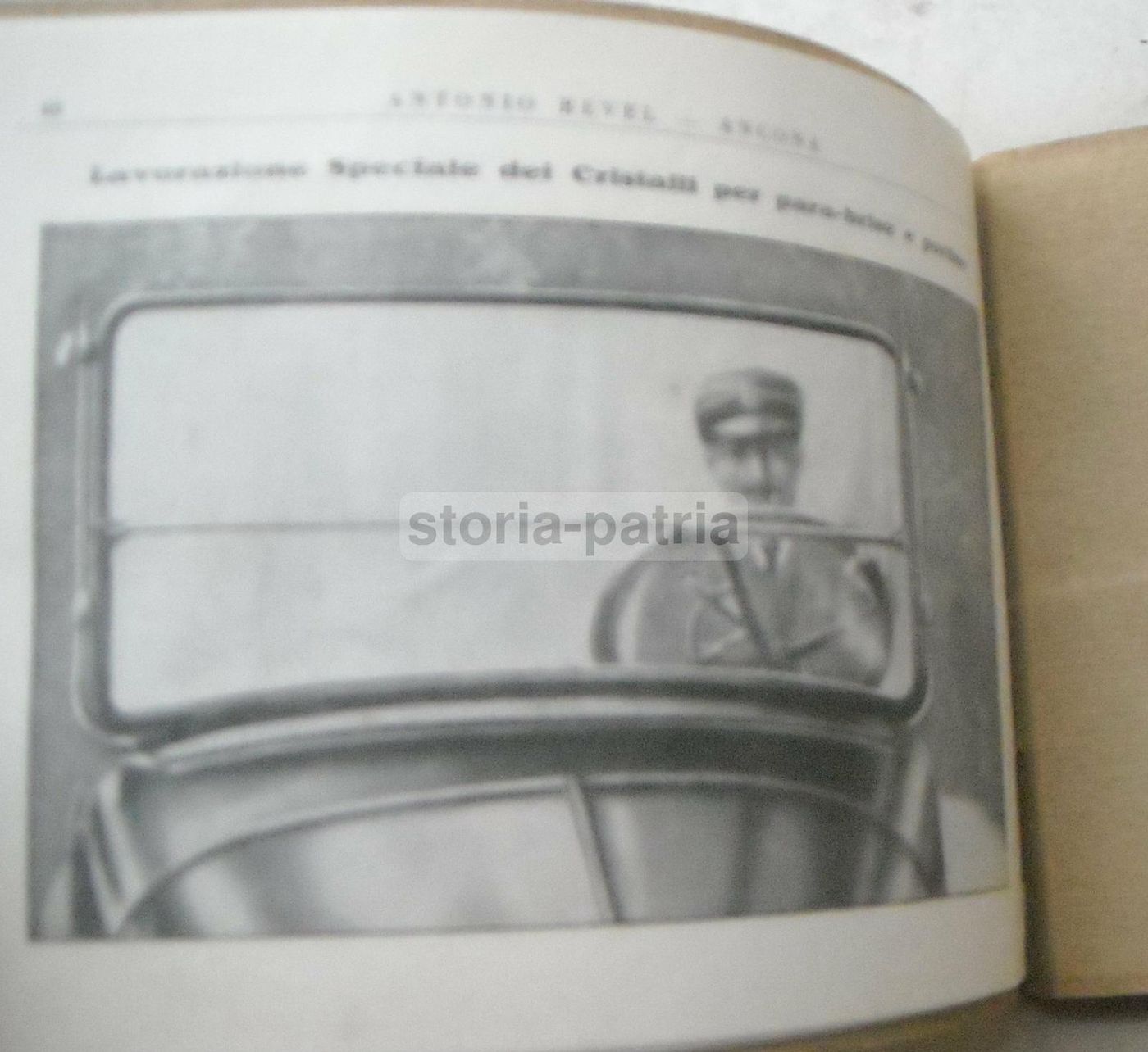 Catalogo Pubblicitario Vetreria Revel, Ancona (anni '30)   Specchi E Vetri Artistici