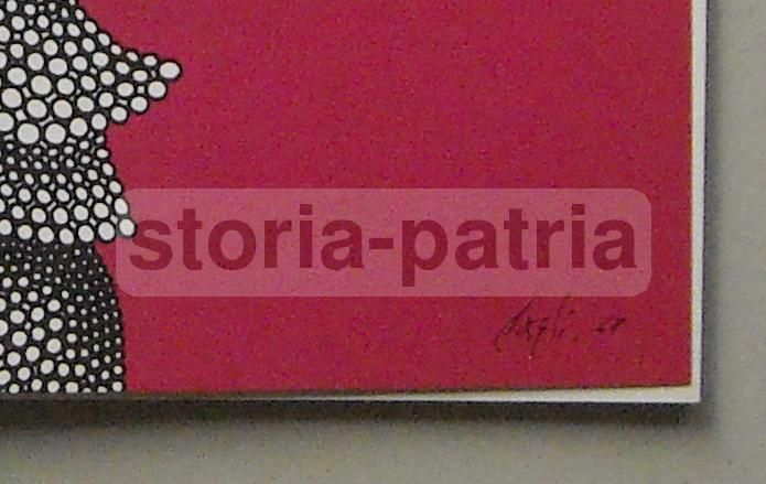 Corrado Cagli, Composizione Informale. Stampa A Colori, 1968
