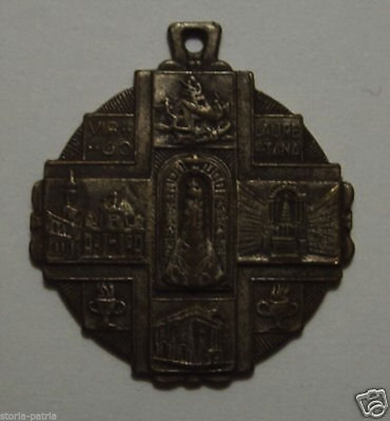 Medaglia Devozionale Della Madonna Di Loreto, Virgo Lauretana