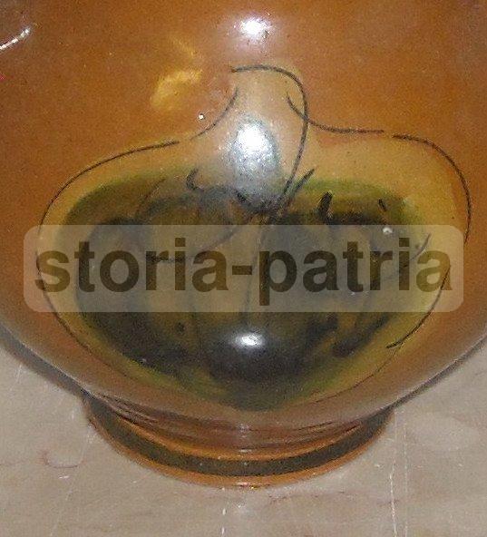 Brocca In Ceramica Pubblicitaria Di Loreto, Anni '30 '50