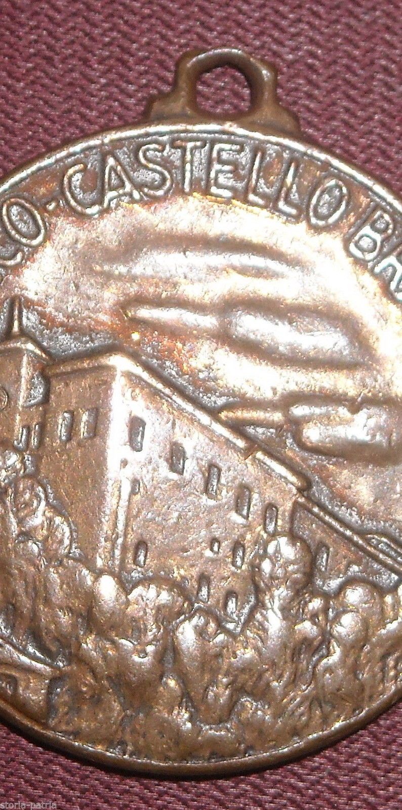 Medaglia Commemorativa Sagra Dell'Otto Settembre Piobbico Marche 1900