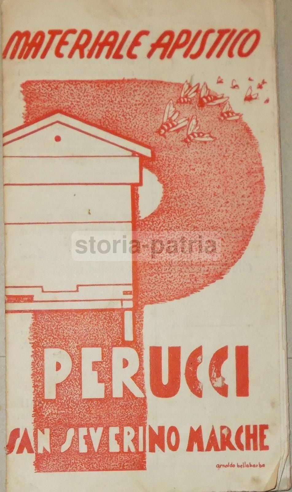 Catalogo Apicoltura Perucci 1941 Sanseverino Marche Bellabarba