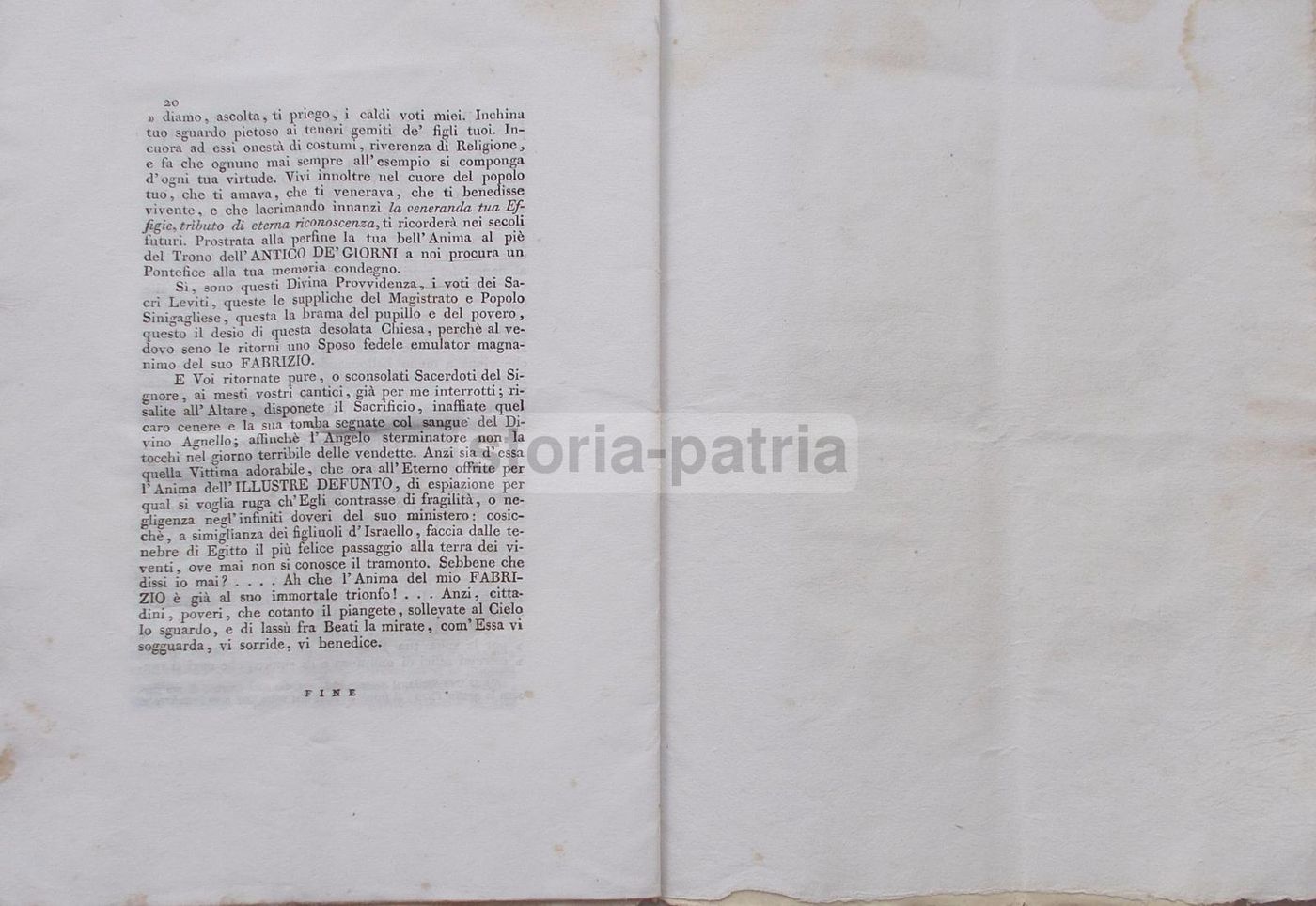 Elogio Funebre Del Cardinale Fabrizio Sceberras Testaferrata, 1843